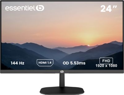 Ecran Pc ESSENTIELB Pixel View Ips 24 Ips Full Hd 144 Hz