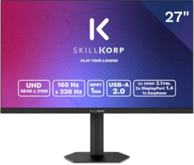Ecran Pc Gamer SKILLKORP M27 27 Fast Ips 4k 320 Hz Hdr Hdmi 2.1