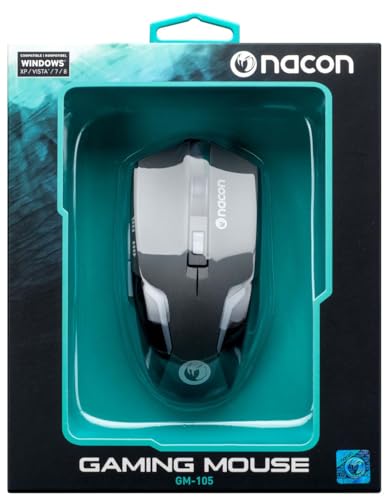 Nacon Souris Gaming avec capteur Optique 6 Boutons pour PC GM-150