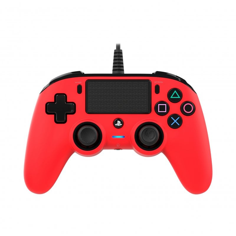 nacon Compact Controller Wired pour PS4 PC Red