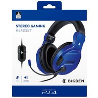 Casque Gaming BigBen pour PS4 Blue