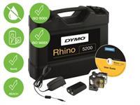 Dymo Rhino 5200 - Hard Case Kit - etiqueteuse - Black et White