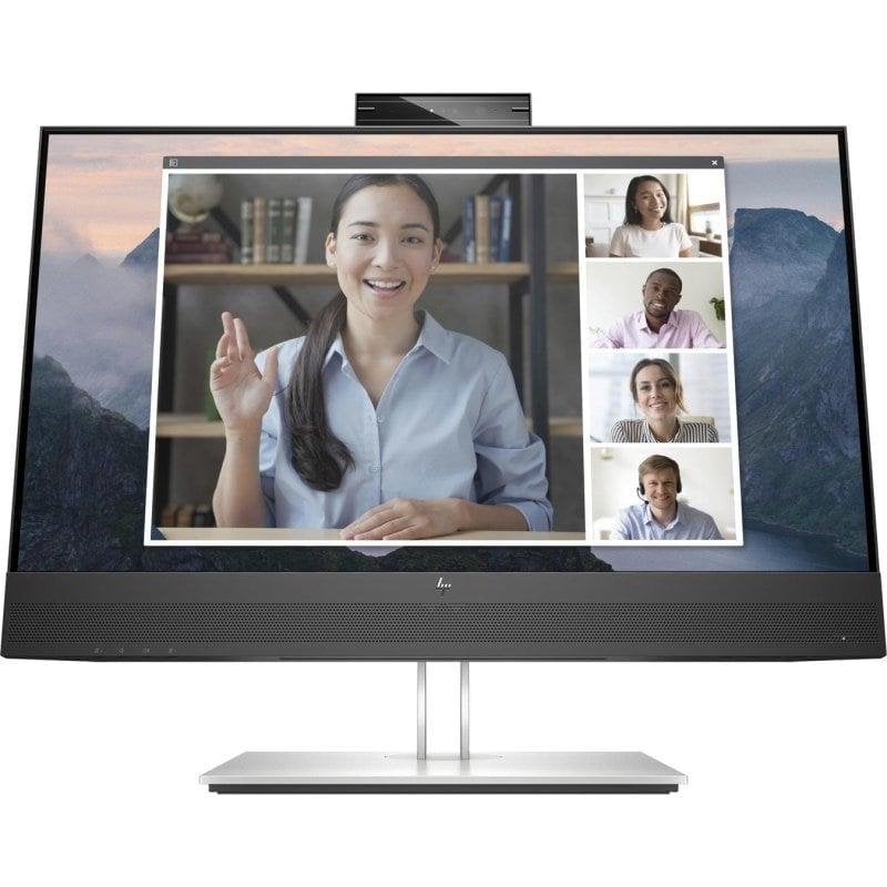 HP Écran PC HP E24mv G4 23,8'' Full HD 60Hz IPS Webcam Haut-parleurs Ergonomique