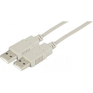 Cable USB 2 0 Type AA Male Male 1 8 m Grey
