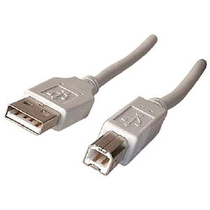 Cable USB 2 0 AB M M 3 m