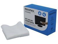 Dacomex BoÃ®te de 2 x 12 lingettes humides seches pour ecrans