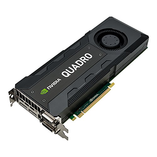 PNY NVIDIA QUADRO K5200 Carte Graphique Professionnelle 8 Go GDDR5 PCI-Express 4K 2 x DP 2 x DVI Stereo (VCQK5200-PB)