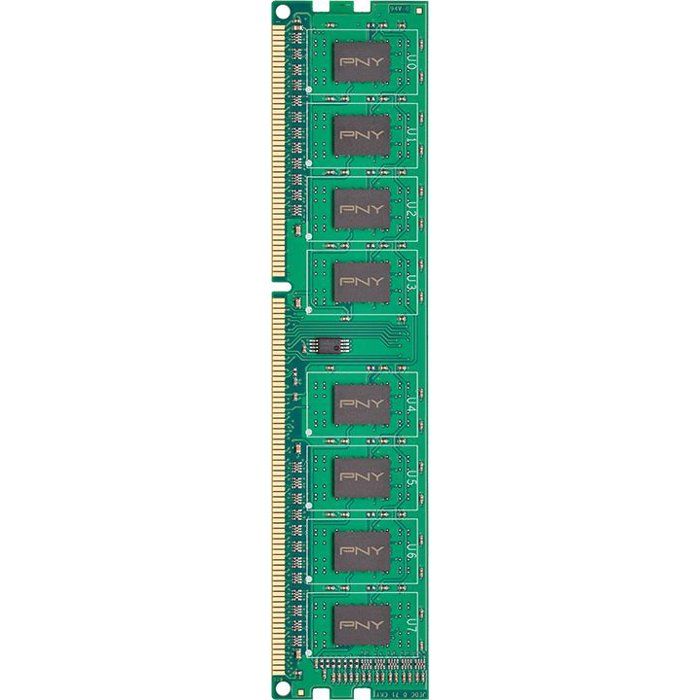 Module memoire - PNY - DIM8GBN12800 3-SB - DDR3 - 1600MHz - 8 Go