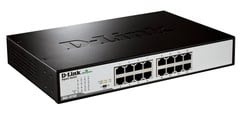 D-Link Switch 16xG F ENet RJ45 19 desktop Green