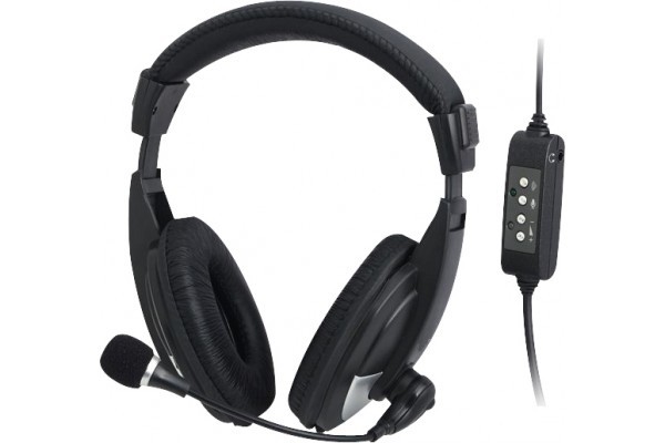 Dacomex Casque-micro AH760-U stereo USB