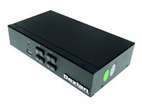 Dexlan KVM switch 4 ports HDMI 4K USB Audio - commutateur ecran-clavier-souris audio - 4 ports