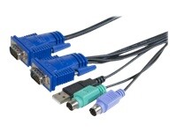Dexlan - cable clavier video souris (KVM) - 1.8 m