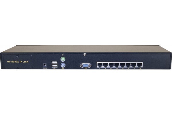 Dexlan KVM CAT.5 8 PORTS VGA USB AVEC 8 MODULES RJ45 60m max