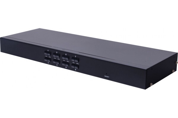 Dexlan KVM SWITCH 8 Ports HDMI 4K USB 2.0 -avec cables