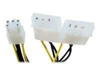 MCAD generic - adaptateur secteur - alimentation interne 6 broches pour alimentation interne 4 plots