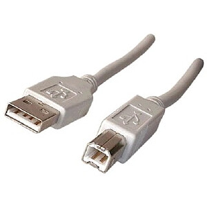 Cable USB 2 0 AB M M 1 8 m