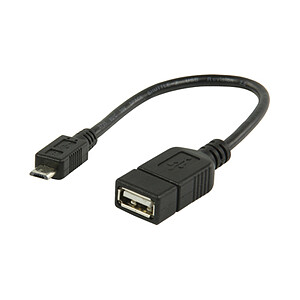 Cable USB 2 0 OTG On The Go femelle micro USB male