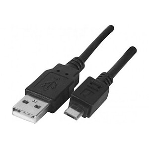 Cable USB A male micro USB B male 1 8 m
