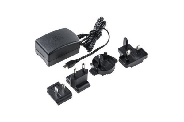 Raspberry Alimentation pour Raspberry Pi 3 Model B 5V 2,5A Black