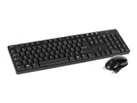 Dacomex DACOMEX - ensemble clavier et souris - AZERTY - Francais - Black Peripherique d'entree
