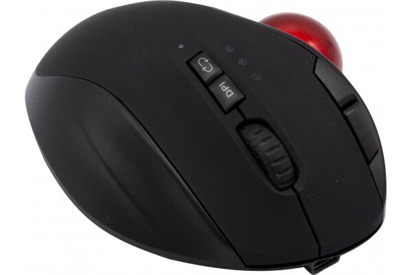 Dacomex DACOMEX Souris trackball TM350-WBT 2,4Ghz et Bluetooth rechargeable