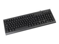 Dacomex - clavier - AZERTY - Francais - Black Peripherique d'entree