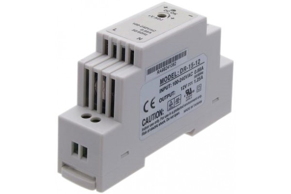 Planet Alimentation industrielle 12 V - 15 W 1,25 A rail DIN