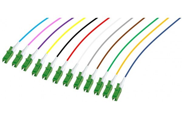MCAD PIGTAIL OS2 LC APC LSOH 12 CONNECTEURS 2m