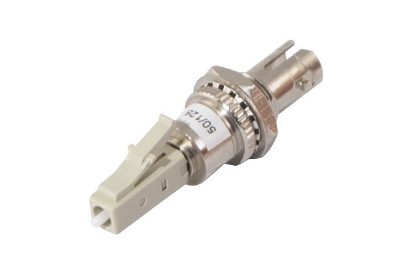 MCAD Adaptateur fibre multimode LC male ST femelle