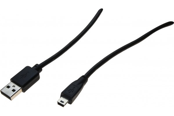 MCAD Cordon USB 2.0 type A mini B - 3,0 m