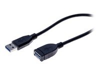 MCAD exertis Connect - rallonge de cable USB - USB type A pour USB type A - 1 m