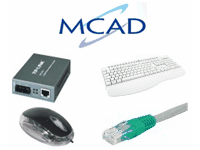 MCAD Kit 2 glissieres 19 pour chassis industriel 4U Short body