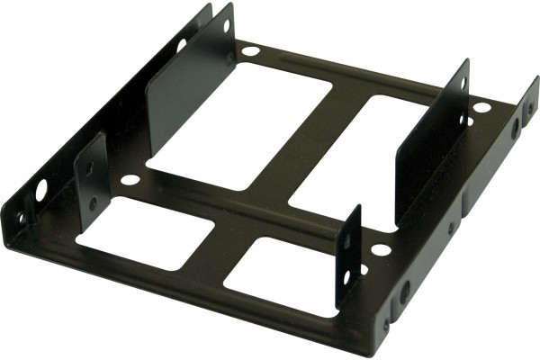 MCAD Adaptateur 2 x hdd ssd 2.5'' en baie 3.5''