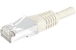 Cordon RJ45 catégorie 6 S FTP Grey - 3 m