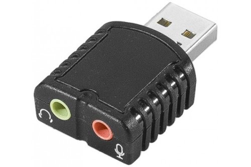Dexlan Mini carte son usb entree sortie