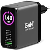 mural GaN USB-C 140W PD 3.1 MACBOOK avec câble 2M