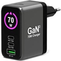 mural GaN USB-C 70W MACBOOK avec câble 2M