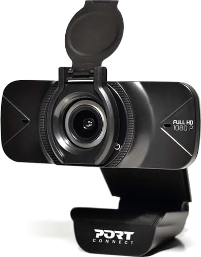 Webcam USB - PORT Connect - couleur (Jour et nuit) - 2 MP - 1920 x 1080 - 1080p - Audio - H.264 MPEG