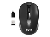 Souris sans fil - PORT Designs - 900508 Essentielle - 2.4 GHz - Black