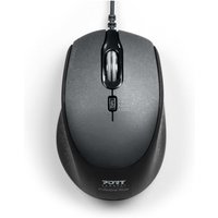 PORTDESIGNS Souris filaire silencieuse - Black