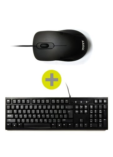 PORT Connecter Wired Keyboard Mouse