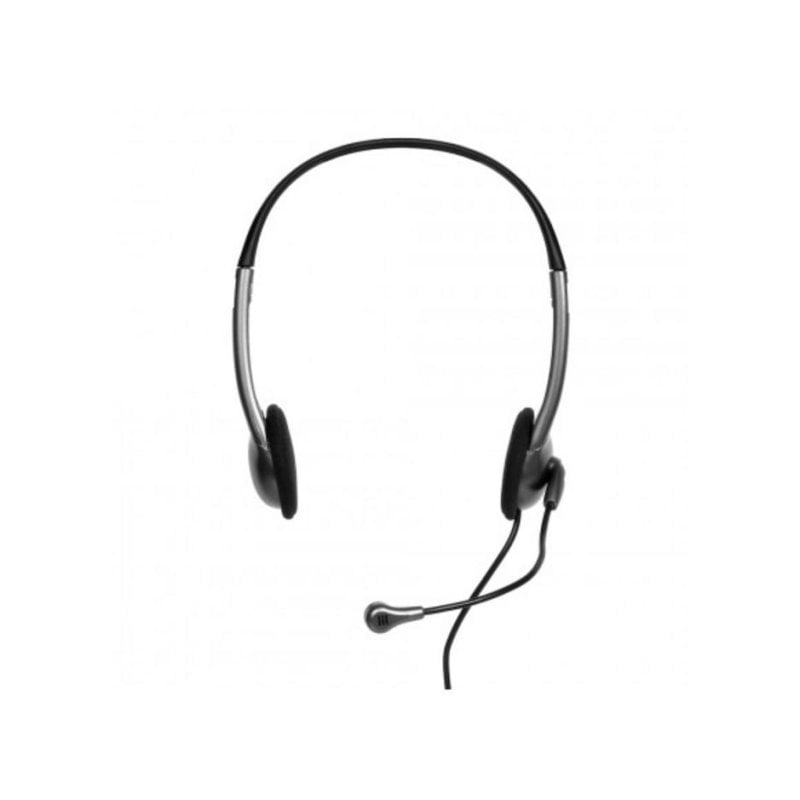 port-designs Casque Port Designs 901603 filaire jack 3,5 mm pour bureau avec micro Black