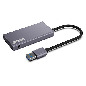 INOVU Hub USB A C 3 0 vers 4x USB A 3 0 avec alimentation externe
