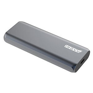 INOVU Boitier externe USB 3 1 pour SSD M 2 PCIe SATA NVMe
