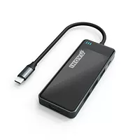 INOVU Station d accueil USB-C 6 en 1 HDMI USB SD