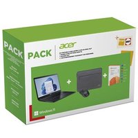 PC portable Acer Pack FNAC DARTY Aspire A315 56 15 6 FHD Intel Core i3 1005G1 RAM 8 Go DDR4 256 Go SSD Souris sans fil housse Office 365 1 an