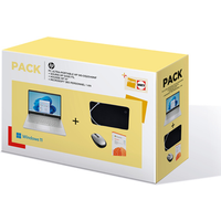 Pack FNAC DARTY 14s dq2049nf 14 FHD Intel Core i3 1125G4 RAM 8 Go DDR4 256 SSD Housse de protection rAversible Souris Bluetooth Silver vif HP 240 MICROSOFT 365 PERSO 1 an