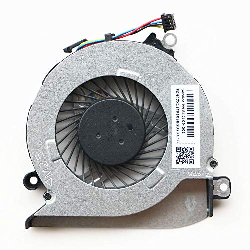 USKKS Ventilateur CPU pour HP Pavilion 15-AB 14-AB 15Z-A 17-G 17-G015DX 17-G100 17-G101DX 17-G179NB 17-G053US 15-AB273CA 15T-AB200, P N 812111-0011-0011-0011-0011-0011 8121 09-001 816119-001
