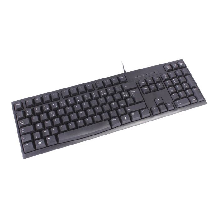 Clavier USB - UNIFORMATIC - Filaire - Black - Peripherique dentree - Technologie de connectivite Filaire