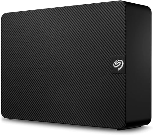 Seagate Expansion Desktop 16To, Disque Dur Externe HDD, 3.5 pouces, USB 3.0, PC Notebook, Services Rescue (STKP16000400)